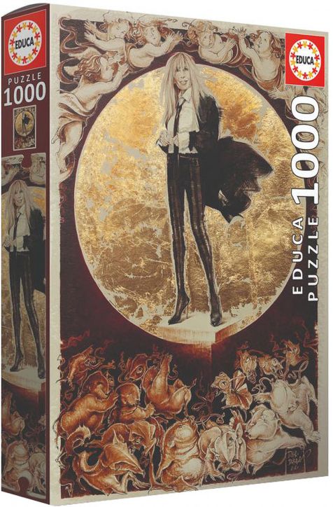 Пъзел Educa: Портрет Лили Иванова - Между два свята 2021 г., 1000 части