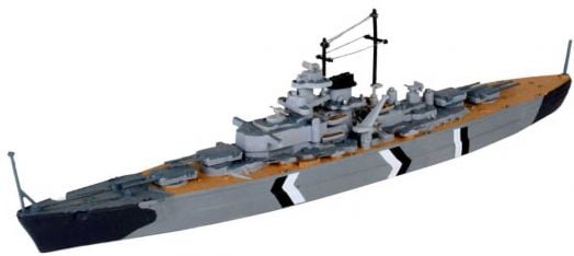 Сглобяем модел Revell - Bismarck