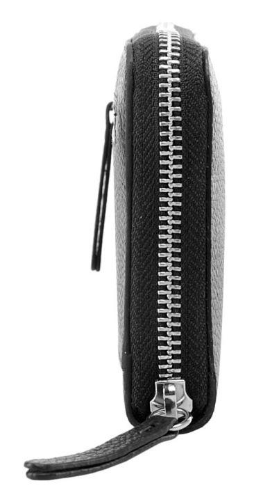 Дамски портфейл с цип Bugatti Linda, черен