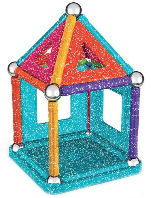 Магнитен конструктор Geomag Classic Panels Glitter, 35 части