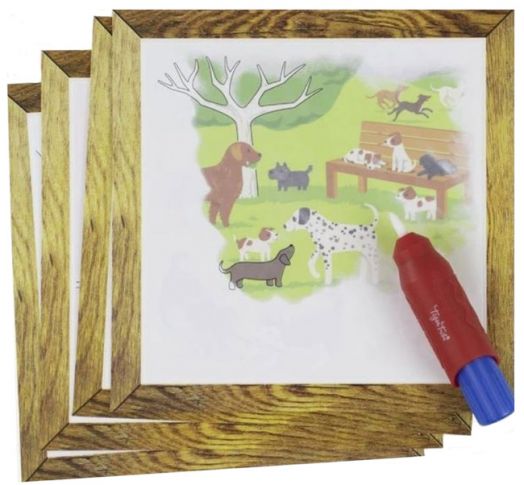 Комплект за рисуване с вода Tiger Tribe - Домашни животни