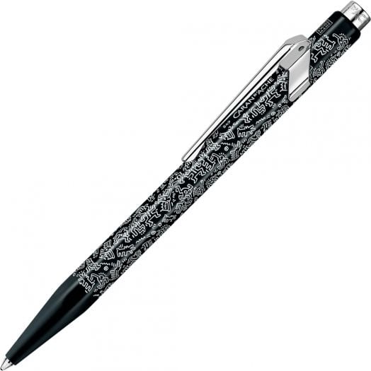 Химикалка Caran d'Ache 849 Keith Haring Black Special Edition