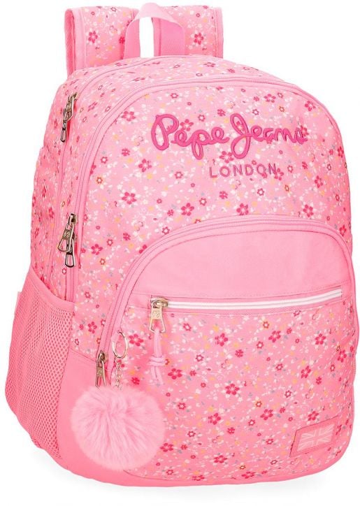 Ученическа раница Pepe Jeans Alenka Pink с две отделения