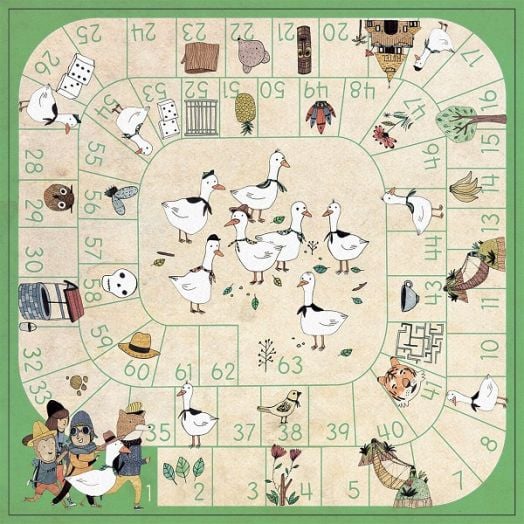 Комплект класически детски игри Djeco - 20 игри