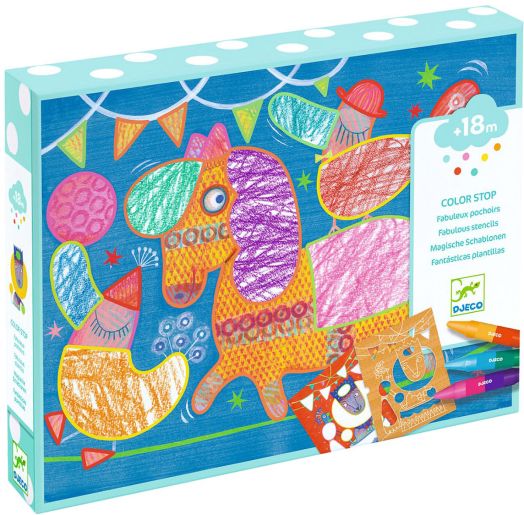 Комплект за рисуване с пастели Djeco