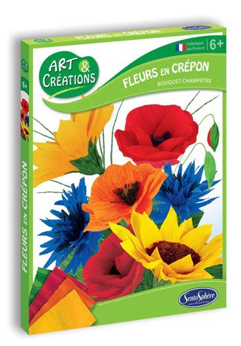 Комплект за декорация - Букет с цветя