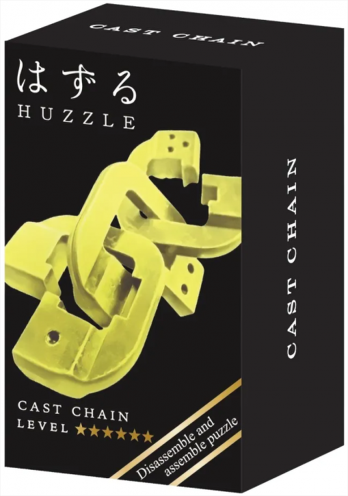 3D пъзел Eureka Hanayama Cast Mini Huzzle Chain Gold