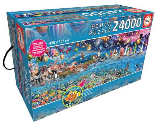 Пъзел Educa: Живот, Великото предизвикателство, 24 000 части