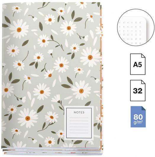 Комплект от 3 тетрадки Miquelrius Spring Flowers