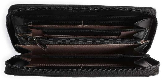 Дамски портфейл Bugatti Sina Long Zip, черен