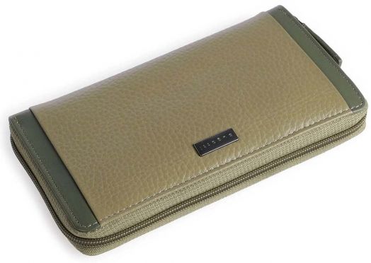 Дамски портфейл Bugatti Sina Long Zip, зелен