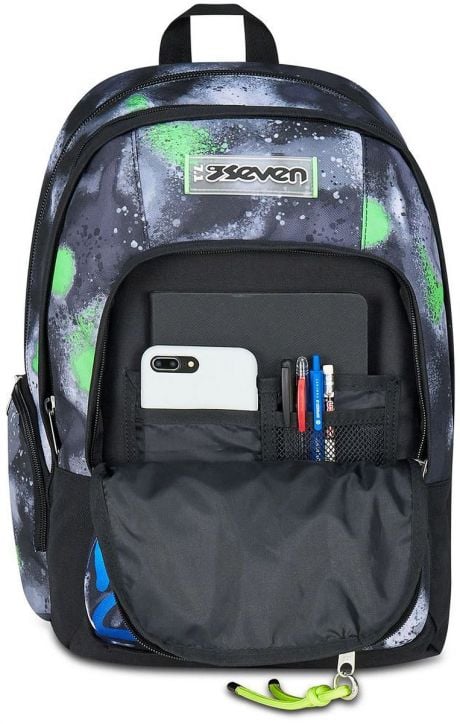 Ученическа раница Seven Dual Detach Spring Paint с две отделения