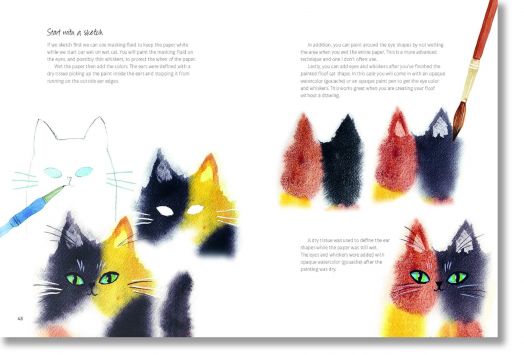 Painting Cats: Curious, Mindful And Free-Spirited Watercolors