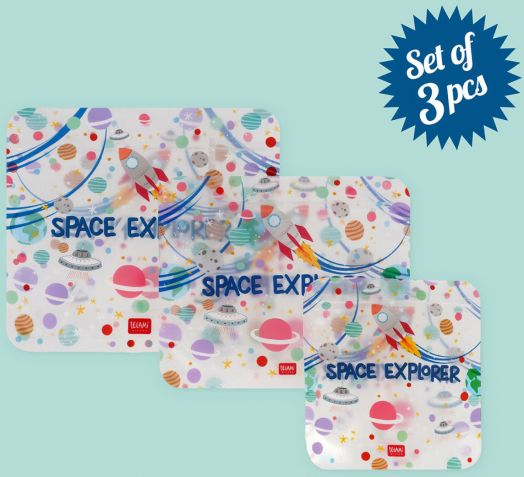 Комплект пликчета за сандвичи Legami - Space