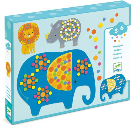 Детска мозайка Djeco: Soft Jungle