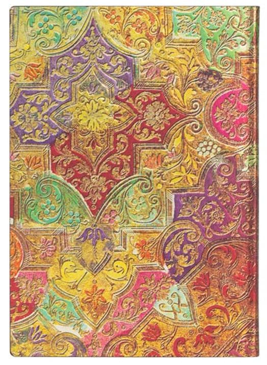 Тефтер Paperblanks - Bavarian Wild Flower Midi, 13 х 18 см.