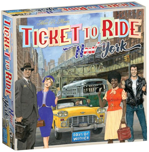 Настолна игра: Ticket To Ride New York