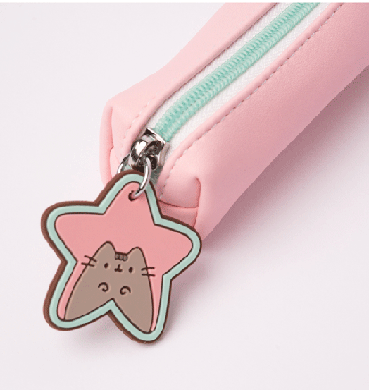 Ученически несесер Grupo Erik - Pusheen Rose с едно отделение