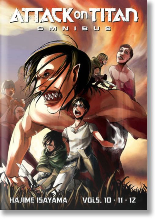 Attack on Titan Omnibus 4 (Vol. 10-12)
