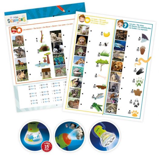 Креативен комплект Buki Science: Мини фенер 3 в 1