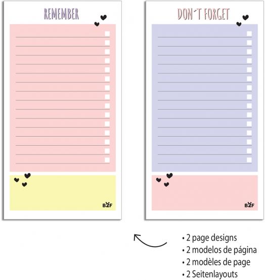 Магнитен пад за бележки Miquelrius Back2Fun