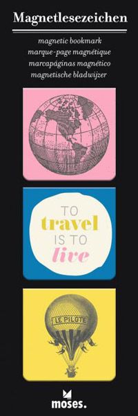 Квадратни магнитни книгоразделители - Пътуване