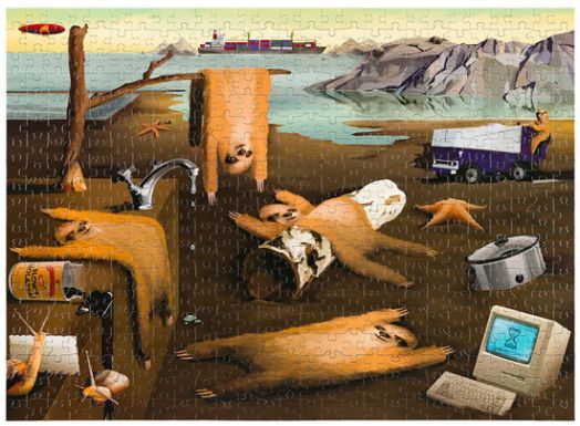 Пъзел Експлодиращи Котета - The Slothness of Memory, 1000 части