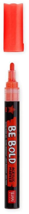 Акрилен маркер Legami - Be Bold, червен