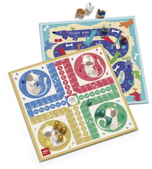 Класически игри 4 в 1 Apli Kids