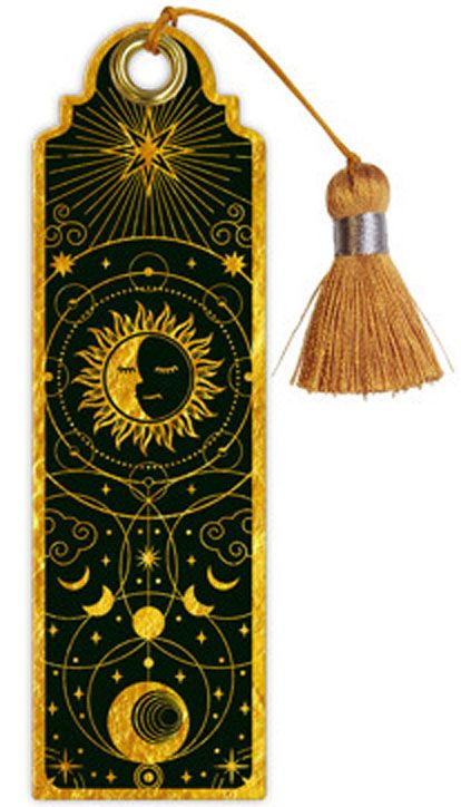 Книгоразделител с пиксюл - Звезда, слънце и луни