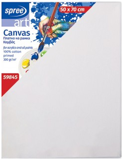 Платно за рисуване върху рамка Spree, 50 х 70 см.