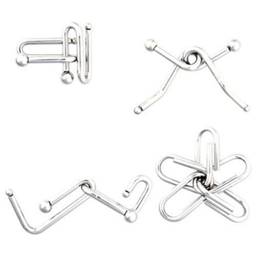 Комплект 3D метални пъзели Eureka Mania, Red