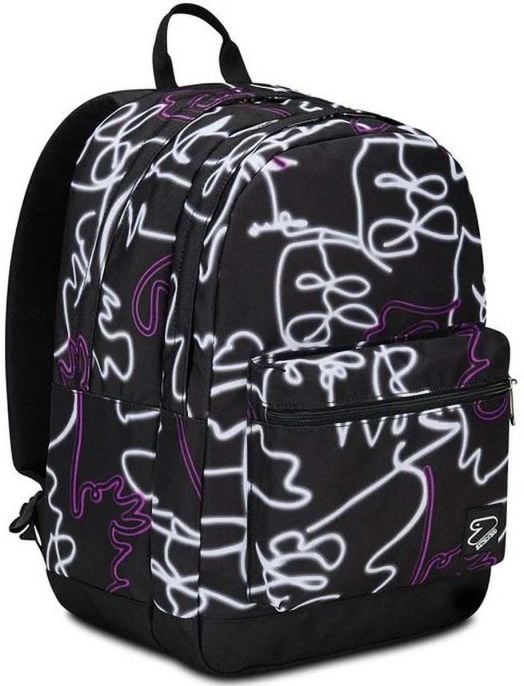 Ученическа раница Seven Pro XXL Led Contour с две отделения и безжични слушалки