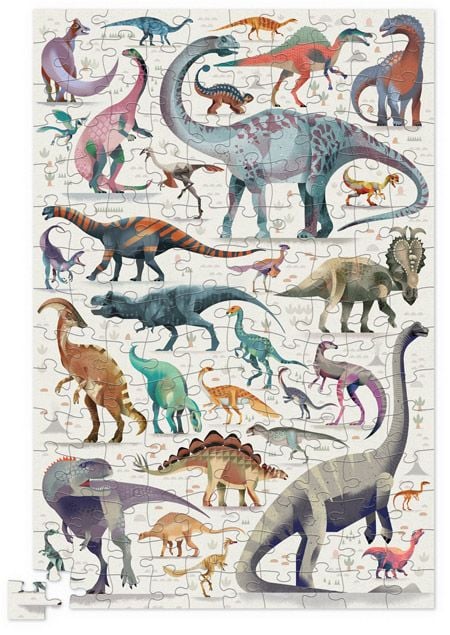 Пъзел Crocodile Creek - Динозаври, 150 части