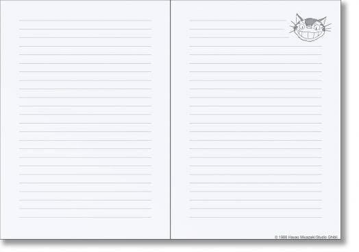 Studio Ghibli My Neighbor Totoro Journal: Let's Ride the Cat Bus