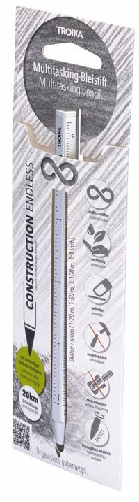Молив Troika Construction Endless, сив