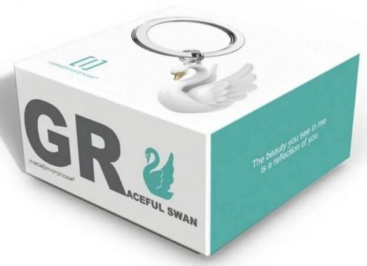 Ключодържател Metalmorphose - Лебед