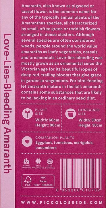 Семена за птици Piccolo, 3 вида