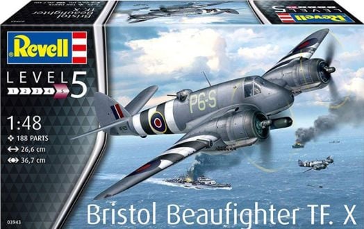 Сглобяем модел Revell - Самолет Bristol Beaufighter TF. X