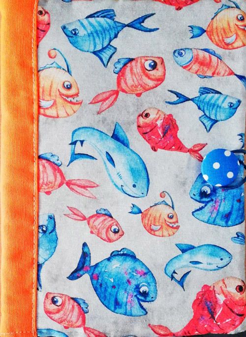 Текстилна подвързия за книга, нерегулируема