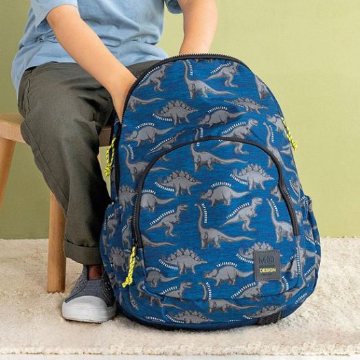 Раница Miquelrius Wild Dino с едно отделение, светеща в тъмното