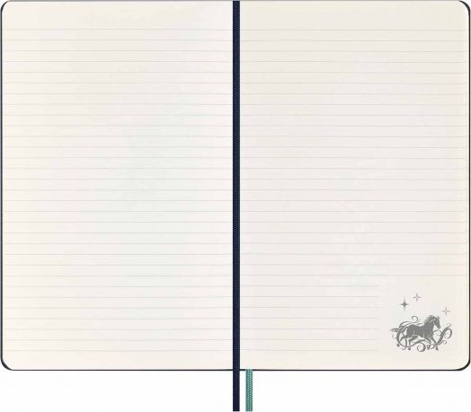 Класически тефтер Moleskine Limited Edition Harry Potter Expecto Patronum с твърди корици и линирани страници