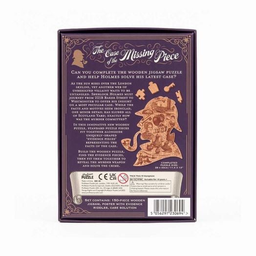 Игра Professor Puzzle: Шерлок Холмс - Случаят с липсващото парче