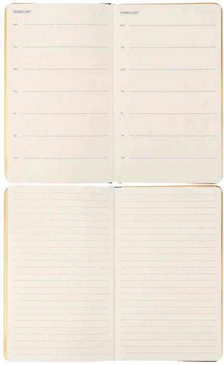 Тефтер Victoria's Journals Monaco Vegan А5, бургунди