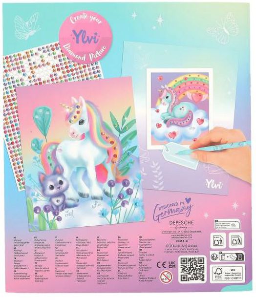 Диамантена книжка за апликации Ylvi