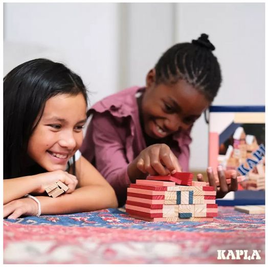 Дървен конструктор Kapla, 120 части