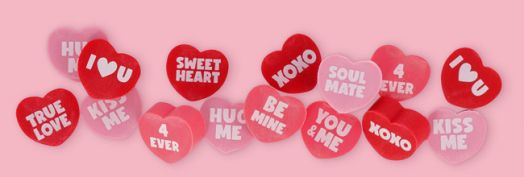 Диспенсър с гумички Legami - Сърца