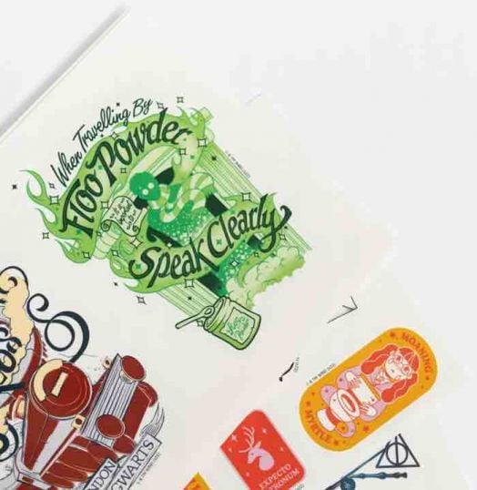 Стикери за устройства Harry Potter