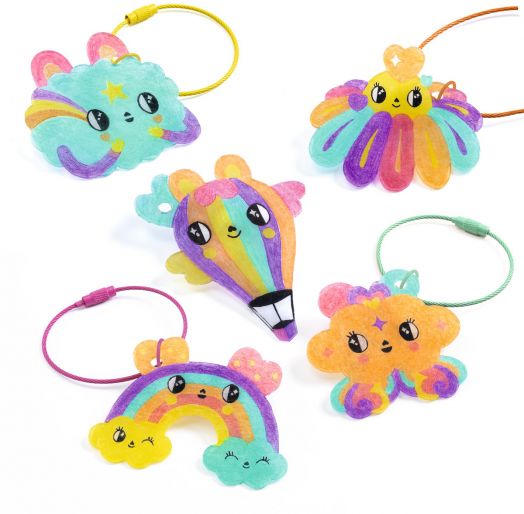 Творчески комплект Djeco - Направи си сам ключодържатели