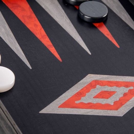 Табла Manopoulos с отделения - черен дъб-сребро, 48 х 30 см.